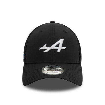 Alpine F1 New Era Team Black Baseball Cap