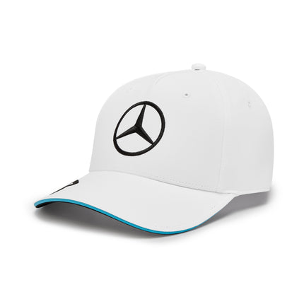 Mercedes AMG Petronas F1 Team George Russell White Baseball Cap 2024