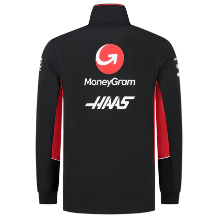 Haas F1 Team Fitted Zip Sweatshirt 2024