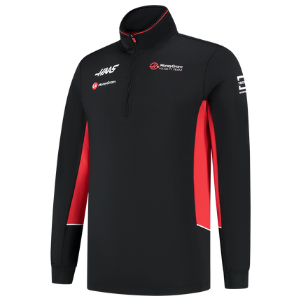 Haas F1 Team Fitted Zip Sweatshirt 2024