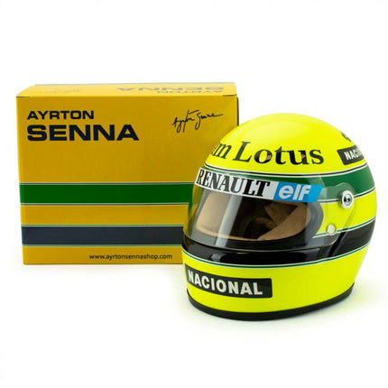 Ayrton Senna 1/2 Mini Helmet 1985