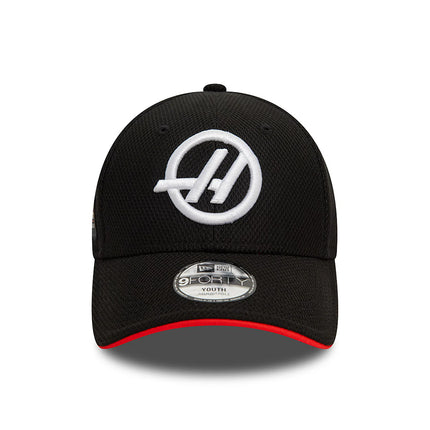 Haas F1 Team New Era Kids Black Baseball Cap