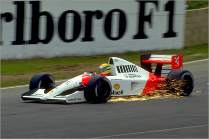 McLaren MP4/6 1991 Ayrton Senna 1:2 Scale End Plate