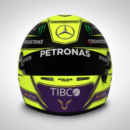 Mercedes AMG Petronas F1 Lewis Hamilton 2022 1:2 Scale Mini Helmet