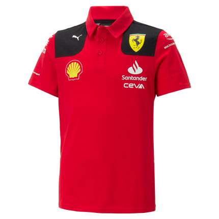 Scuderia Ferrari F1 2023 Team Kids Poloshirt