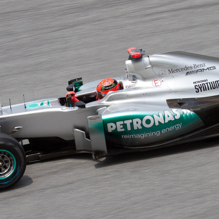 Mercedes F1 W03 2012 Schumacher Rosberg 1:2 Scale End Plate