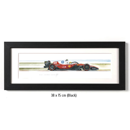 Scuderia Ferrari F1 Limited Edition Lewis Hamilton 2026 Racing Car Framed Print Artwork