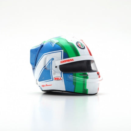 Alfa Romeo Antonio Giovinazzi Spark Model 1/8 Scale Mini Helmet 2019