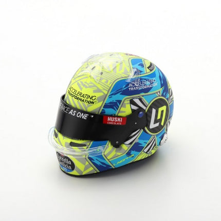 Pre Order McLaren F1 Spark Model Lando Norris 2020 1/5 Scale Mini Helmet