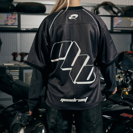 Quadrant Moto Collection 040 Oversized Jersey T-Shirt