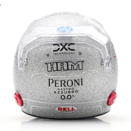 Scuderia Ferrari F1 Team Looksmart Lewis Hamilton Las Vegas GP 1/5 Mini Helmet 2025