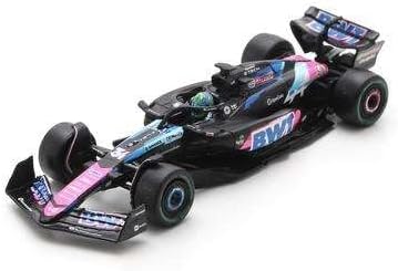 Alpine F1 Team Spark Model Esteban Ocon Brazilian GP 1/64 Scale Model Racing Car 2024