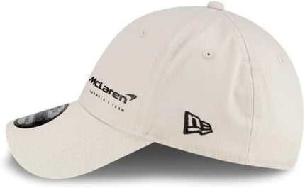 McLaren F1 New Era Essentials Logo Cream Baseball Cap