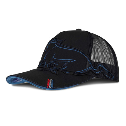 Ford Mustang Pony Petrol Trucker Baseball Cap