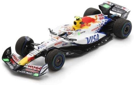 Visa Cash App Racing Bulls F1 Yuki Tsunoda Australian GP 1/43 Scale Model Racing Car 2024