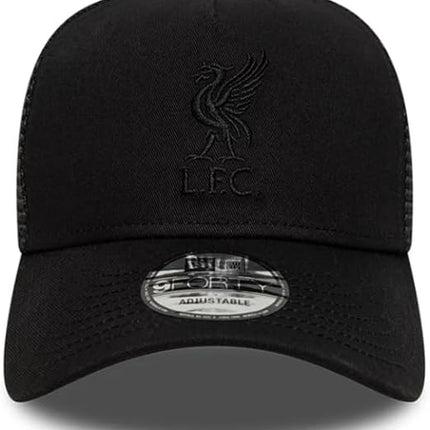 Liverpool FC Black New Era 9Forty Trucker Cap