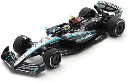 Mercedes AMG Petronas F1 Lewis Hamilton Las Vegas GP 1/43 Scale Model Racing Car 2024