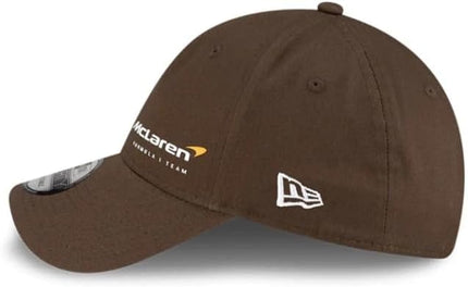McLaren F1 New Era Essentials Logo Brown Baseball Cap
