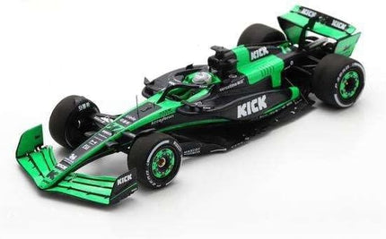 Stake F1 Team Kick Sauber Valtteri Bottas Abu Dhabi Special Edition 1/43 Scale Model Racing Car 2024