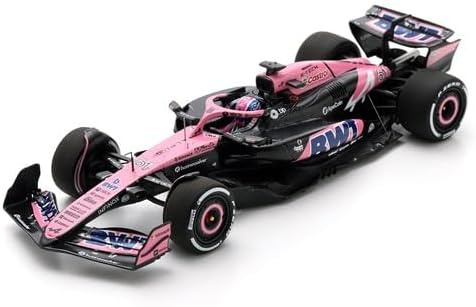 Alpine F1 Spark Model Jack Doohan Abu Dhabi GP 1/64 Scale Racing Car 2024