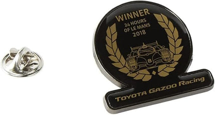 Toyota Gazoo Racing WEC 2018 Winners World Championship Limited Edition Pin Badge