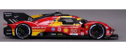 Scuderia Ferrari WEC Hypercar #50 Le Mans Winner Model Racing Car