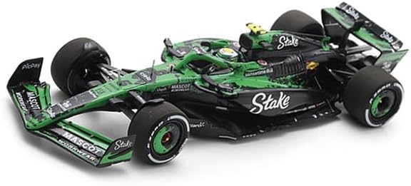 Stake F1 Kick Sauber F1 Spark Model Gabriel Bortoleto Miami GP 1/43 Scale Racing Car 2025