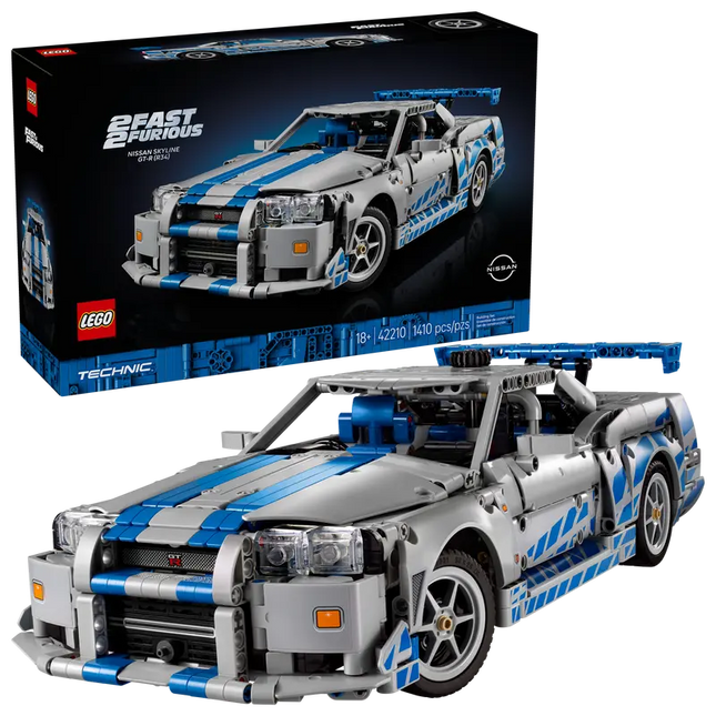LEGO Technic 2 Fast 2 Furious Nissan Skyline GT-R Car