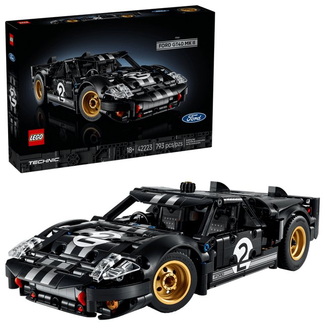 Ford Motorsport 1966 GT40 MK11 Racing Car LEGO Technic