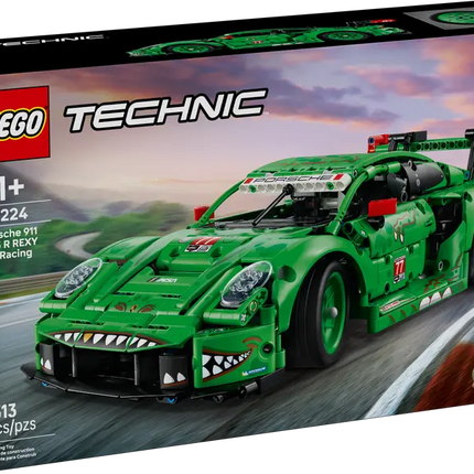 Porsche Motorsport 911 GT3 R Rexy AO Racing Car LEGO Technic