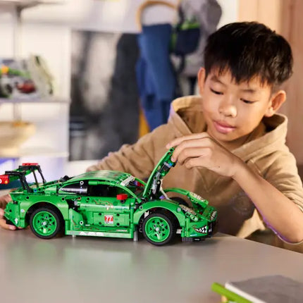 Porsche Motorsport 911 GT3 R Rexy AO Racing Car LEGO Technic