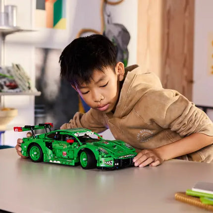 Porsche Motorsport 911 GT3 R Rexy AO Racing Car LEGO Technic