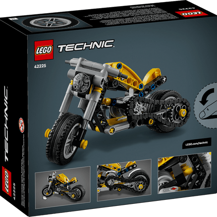 Motorcycle Bike Yellow LEGO Technic
