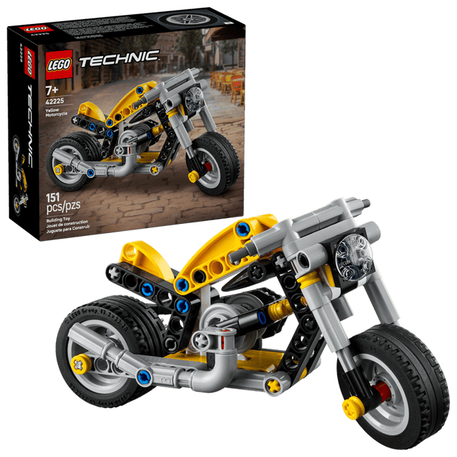 Motorcycle Bike Yellow LEGO Technic