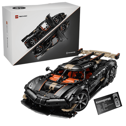 Koenigsegg Sadair's Spear Megacar LEGO Technic