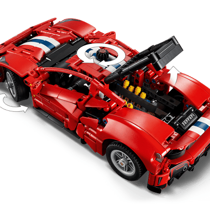 Scuderia Ferrari 488 Pista Car LEGO Technic