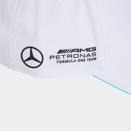 Mercedes AMG Petronas F1 Team 2025 Adidas George Russell Drivers Baseball Cap