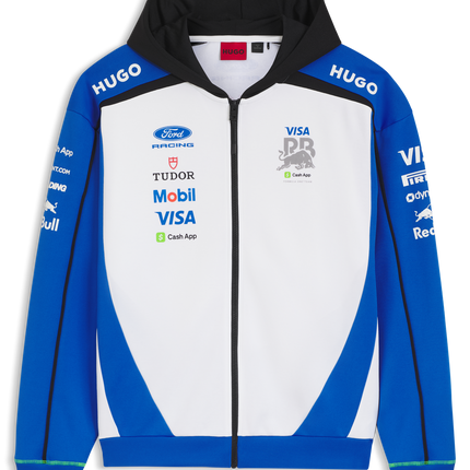 Visa Cash App Racing Bulls F1 Team HUGO Full Zip Sweatshirt 2026