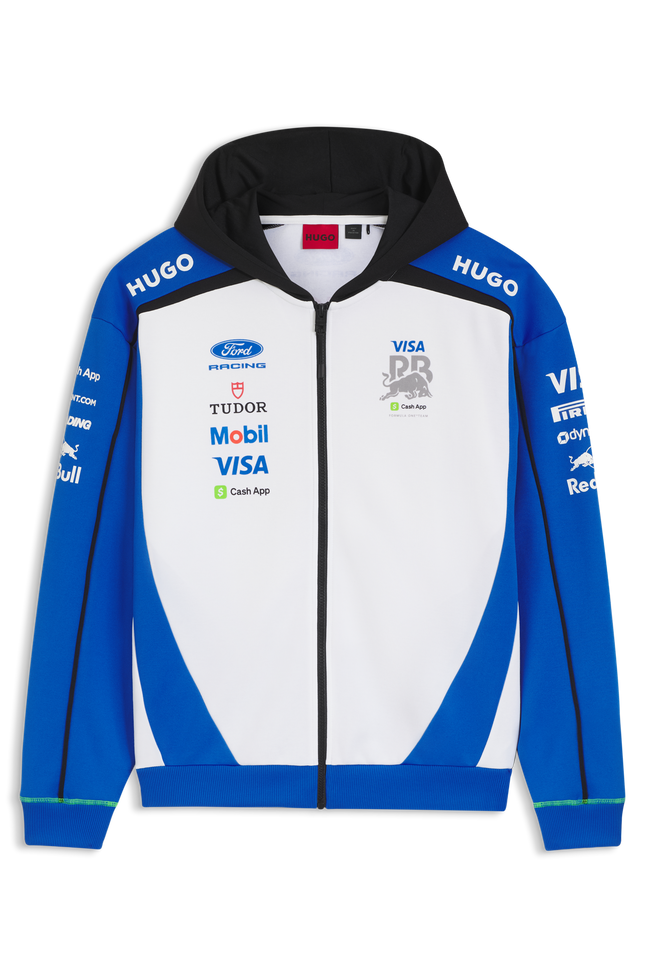Visa Cash App Racing Bulls F1 Team HUGO Full Zip Sweatshirt 2026