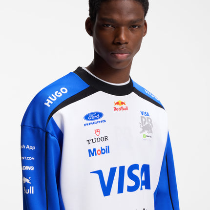 Visa Cash App Racing Bulls F1 Team HUGO Crewneck Sweatshirt 2026