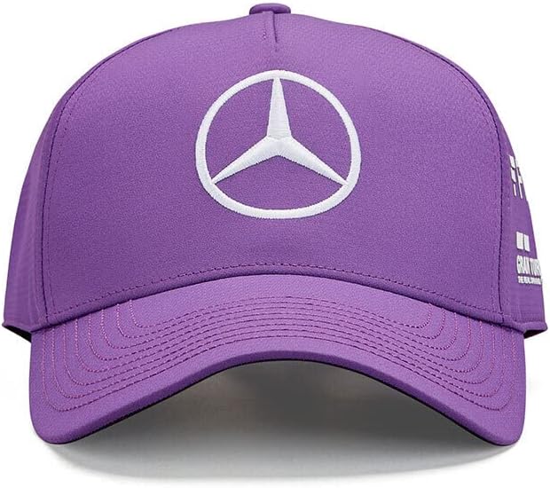 Mercedes AMG Petronase Lewis Hamilton Kids Purple Baseball Cap