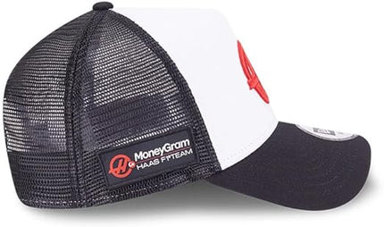 Haas F1 New Era A-Frame Trucker Baseball Cap
