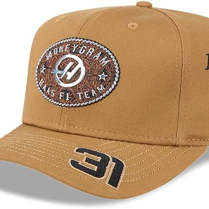 Haas F1 Team New Era Esteban Ocon Special Edition Austin Texas GP Team Baseball Cap 2025