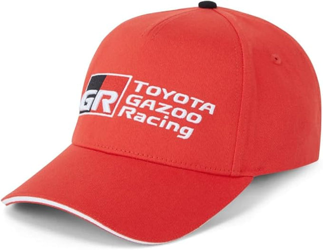 Toyota Gazoo Racing Curved Baseball Cap Red