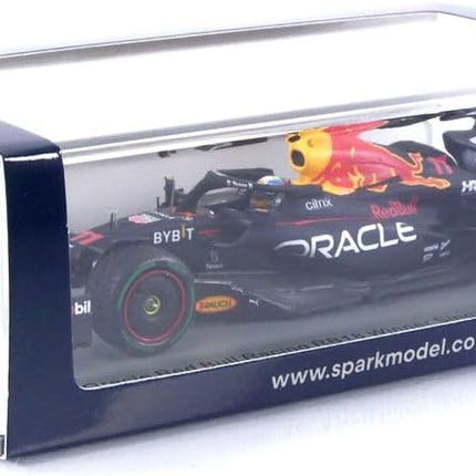Red Bull Racing F1 Team Spark Model Sergio Perez Singapore GP Winner 1/43 Scale Model Racing Car 2022