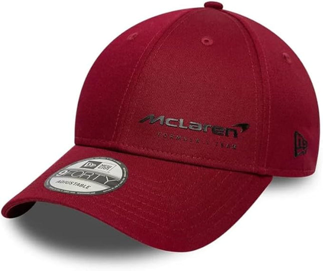 McLaren F1 New Era Essentials Logo Dark RedBaseball Cap