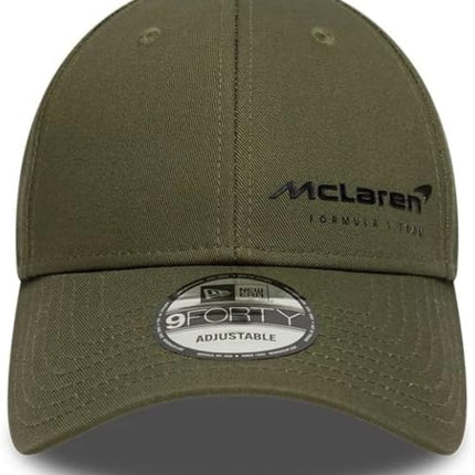 McLaren F1 New Era Essentials Logo Dark Green Baseball Cap