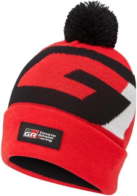 Toyota Gazoo Racing Rally Team Knitted Bobble Beanie Hat 2025