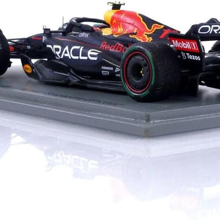 Red Bull Racing F1 Team Spark Model Sergio Perez Singapore GP Winner 1/43 Scale Model Racing Car 2022