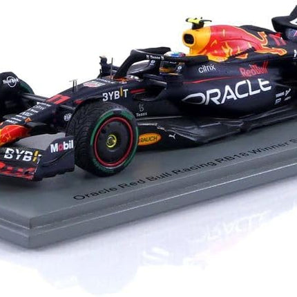 Red Bull Racing F1 Team Spark Model Sergio Perez Singapore GP Winner 1/43 Scale Model Racing Car 2022